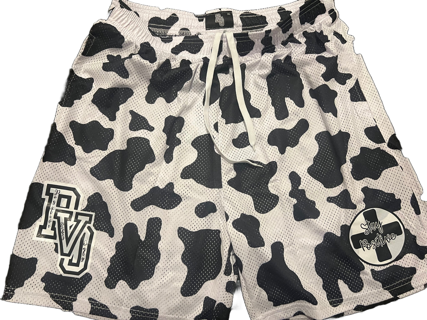 Cow Print Shorts