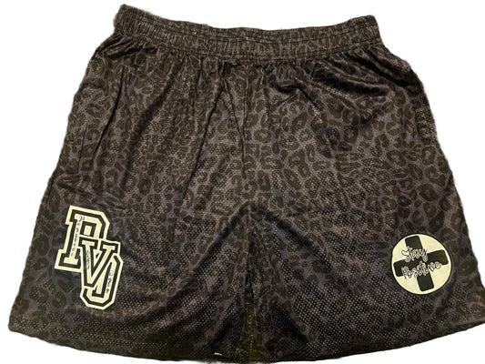 Leopard  Print Shorts