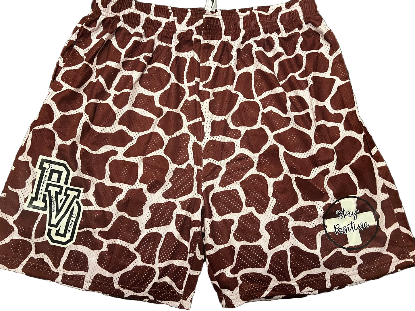 Giraffe Print Shorts